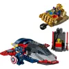 Construction toy set LEGO Marvel Super Heroes Captain America Thanos 76319 — 107 pieces, 2 minifigures, age 4+