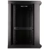 Wall mounted rack Extralink Rackmount cabinet 12U 600x600 Black
