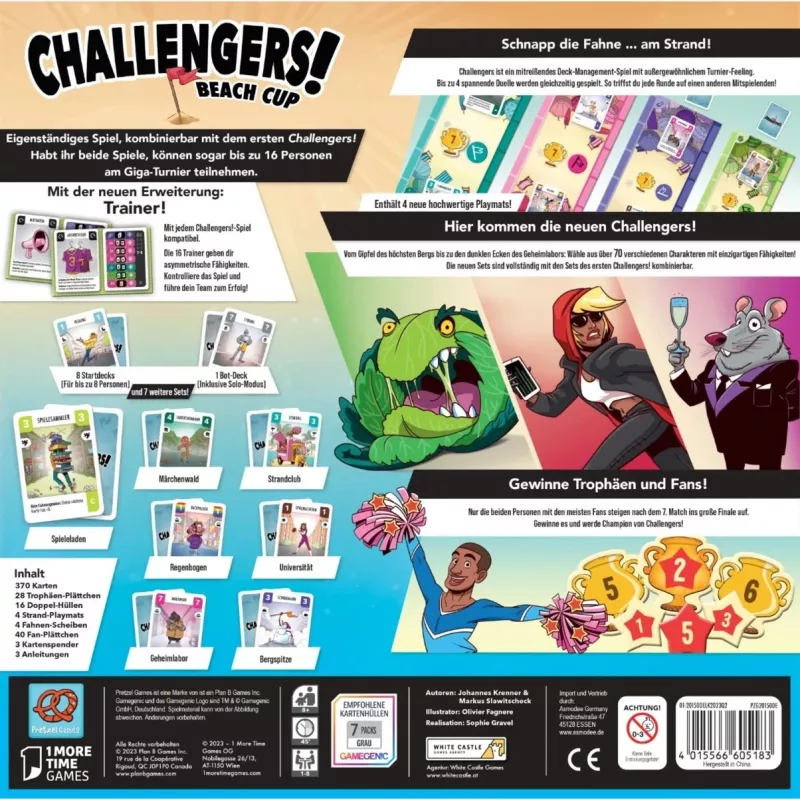 Challengers Beach Cup, Card Game