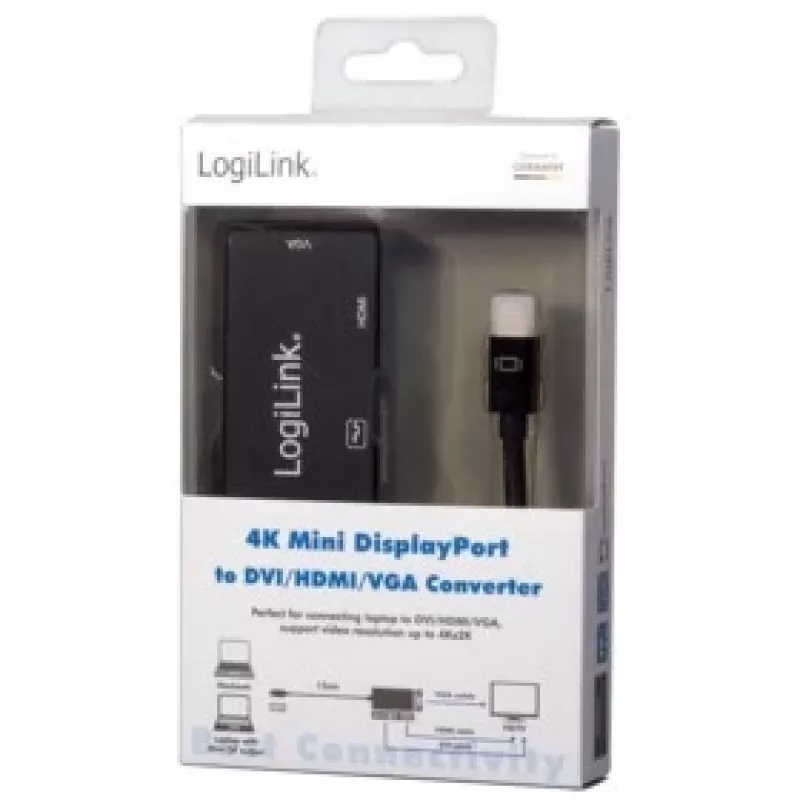 Cable gender changer Mini Displayport DisplayPort LogiLink CV0110