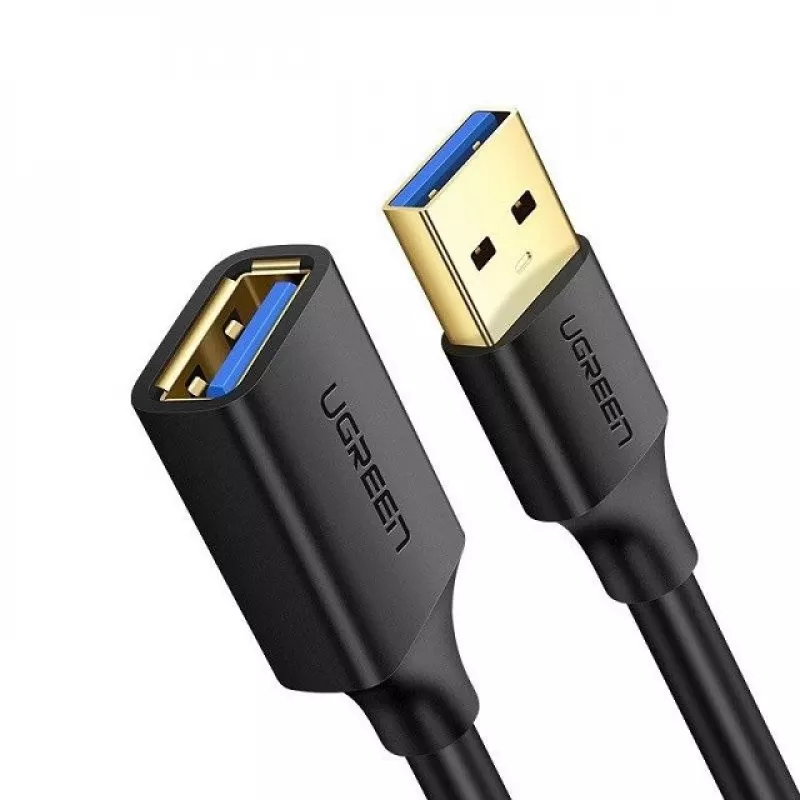 Ugreen extension cable adapter USB 3.0 (female) to USB 3.0 (male) 2m (black)