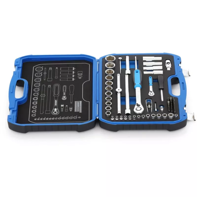 Socket wrench set Gedore 19 BMC 20 — 69 pieces, 1/4 inch and 1/2 inch drive