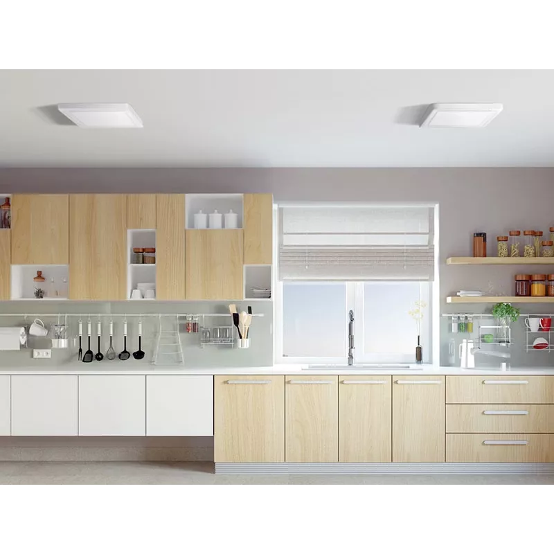Ceiling light TRACER Tracer 47319 LED square 18W 3000K