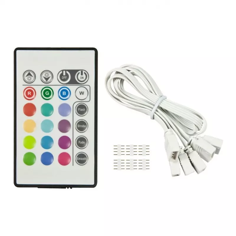 Synergy 21 LED Dekoline Flex Strip 36 RGB USB complete Set