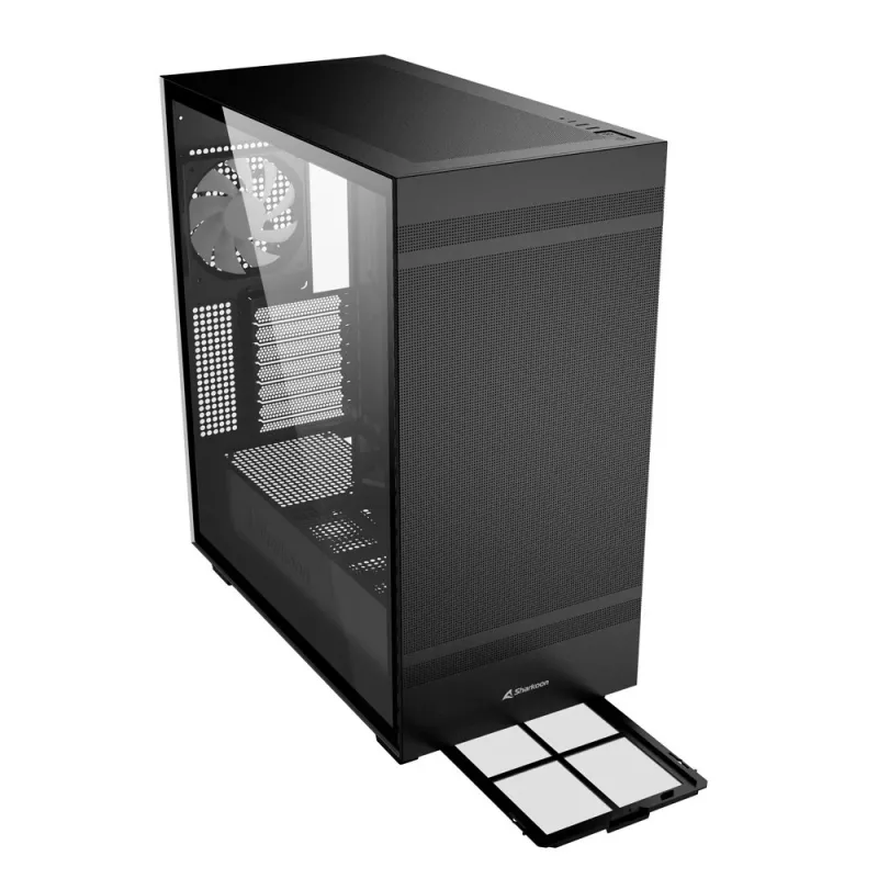 PC case Sharkoon REBEL C50 RGB Full Tower Black