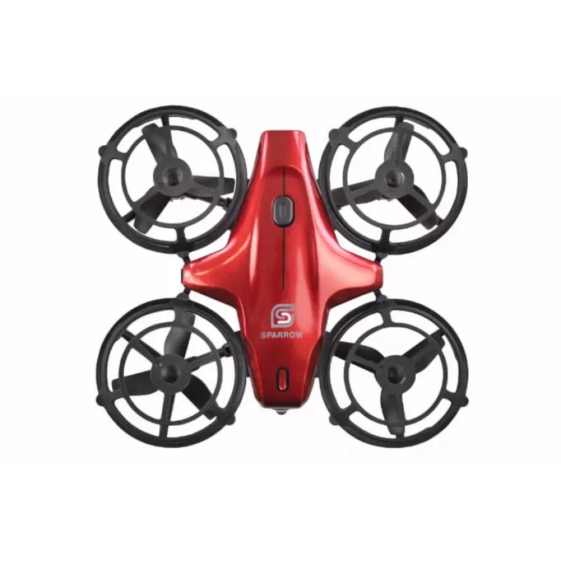 Camera Drone Amewi 25324 Mini-drone 300 mAh Black Red