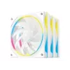 Computer case Fan DeepCool FL12 SE WH 12 cm White 3 pcs