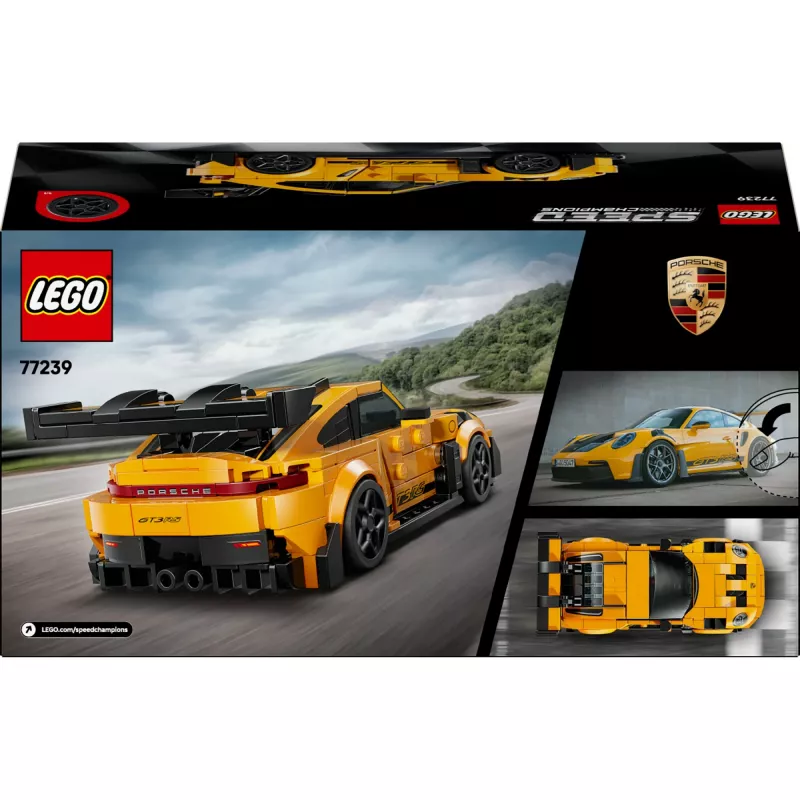 Construction Toy LEGO Porsche 911 GT3 RS Speed Champions 77239 — 1:18 scale, 348 pieces, 9+ years
