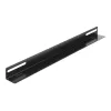 Delock 19 inch Rack Mounting Bracket 450 x 40 mm, 2 Pieces, Black Metal