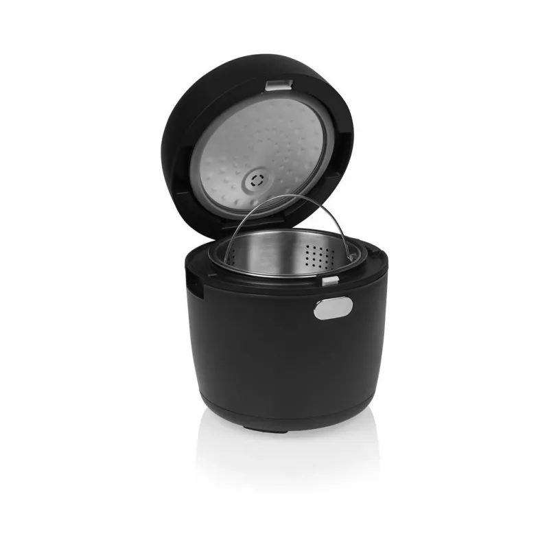 Rice cooker Tristar RK-6238 — digital, 0.6 L, 350 W, 8 programs, keep-warm, LCD, black