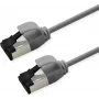 ROLINE S/FTP Patch Cable Cat.8.1, Slim, PoE, Grey, 2m (21.15.3402)