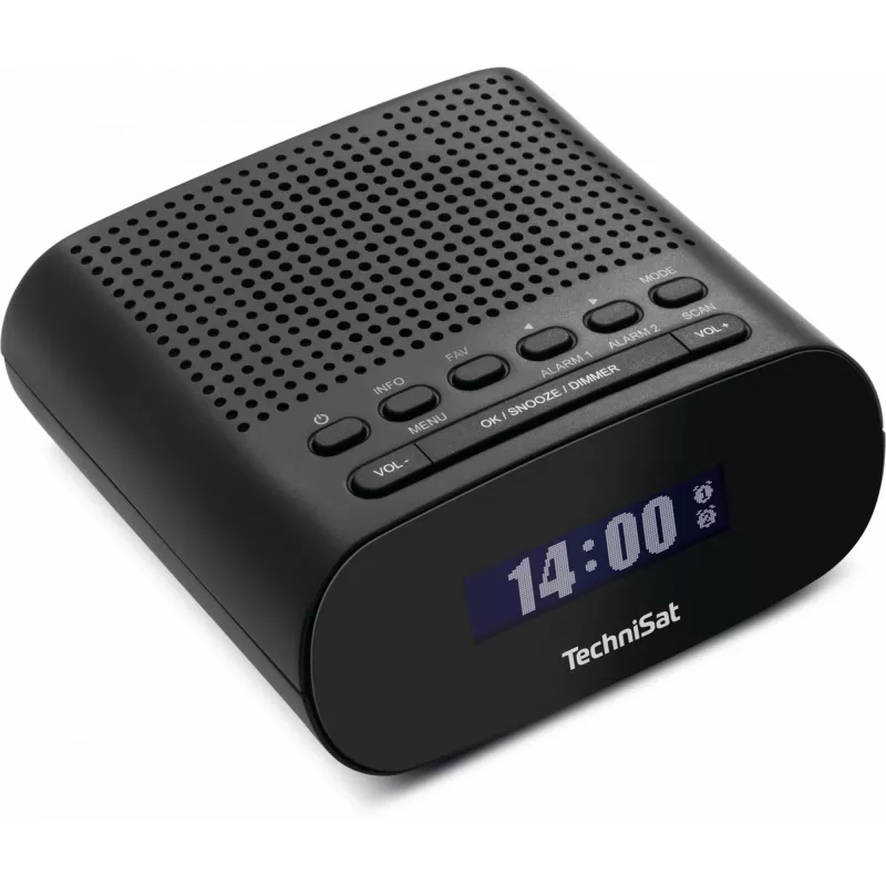 Clock Radio TechniSat TECHNIRADIO 50 Analog Digital DAB FM