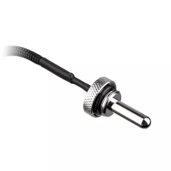 Alphacool Eiszapfen temperature sensor Plug G1/4 - temperature sensor for Liquid cooling system - chrome - 50 cm
