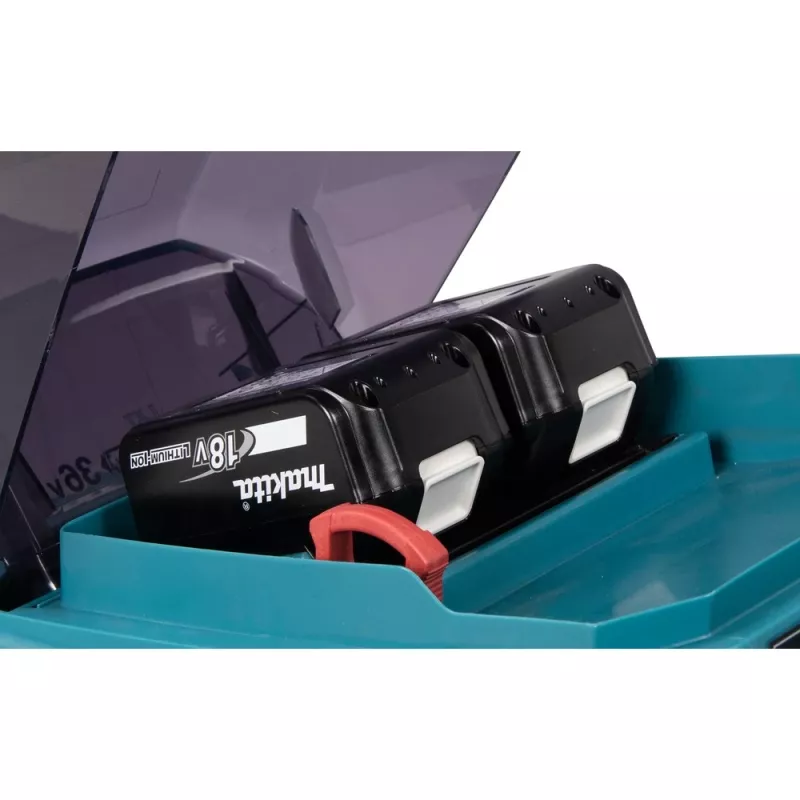 Makita DLM538Z lawn mower Push lawn mower Battery Black, Blue, Metallic