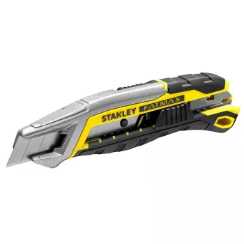 Utility Knife Stanley FATMAX FMHT10594-0 Black Stainless Steel Yellow 18mm Width 165mm Length