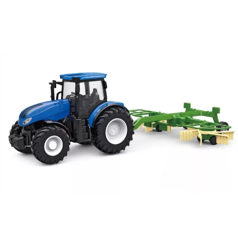 Tractor Amewi Toy Tractor with Rotary Rake Electric engine 1:24