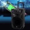 Portable karaoke speaker MANTA SPK5021PRO 20W, 12 inch woofer, 80W RMS, Bluetooth, battery up to 5h, SD/USB, mic & guitar inputs