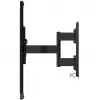 HAGOR BrackIT TnT - Mounting Kit (bracket) - full-motion - for Flat Screen - Black - Screen Size: 101.6-165.1 cm (40-65) - wall mount