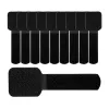 LABEL THE CABLE PRO Wall Velcro Cable Holder Set of 50 - black