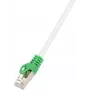LogiLink - Patch-Cable - RJ-45 (M) to RJ-45 (M) - 2 m - SFTP, PiMF - CAT 6 - Halogen-Free - Grey