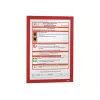 Magnetic Frame A4 Durable 4872-03 Red