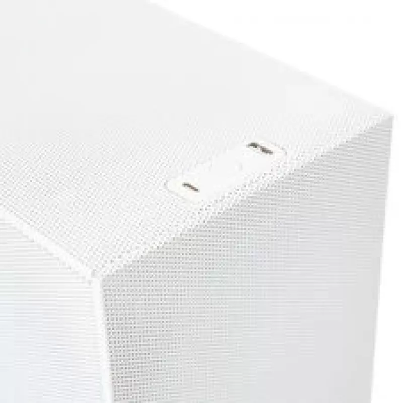 Mini-ATX PC case ssupd Meshroom S V2, white, mesh panels, supports ATX motherboard and PCIe 5.0