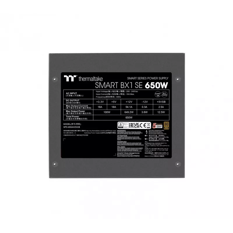 Power Supply Smart BX1 S E 650W