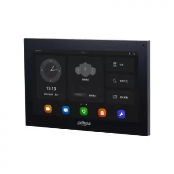 Video intercom Dahua DHI-VTH5341G-W — 10 inch 1024×600 LCD, Wi‑Fi, Ethernet, ABS housing