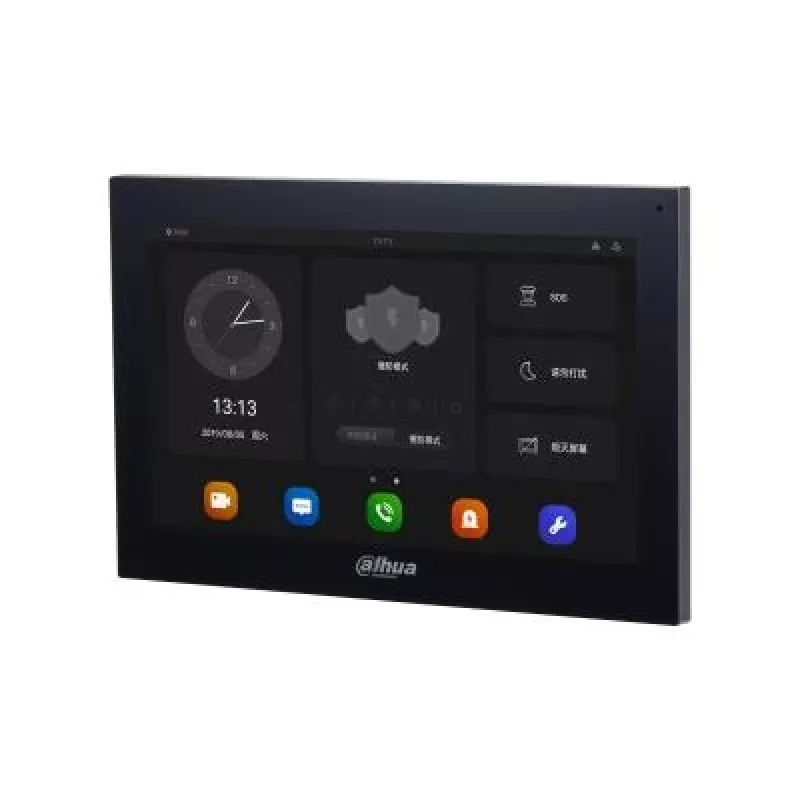 Video intercom Dahua DHI-VTH5341G-W — 10 inch 1024×600 LCD, Wi‑Fi, Ethernet, ABS housing