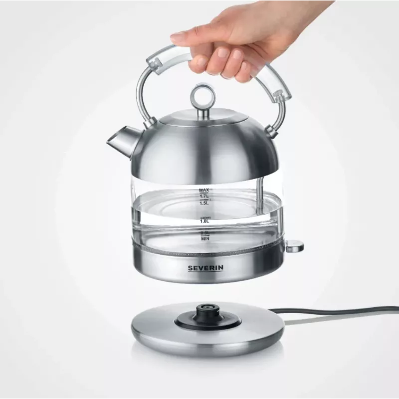 Electric kettle Severin 1.7 L 2400 W Stainless steel
