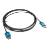 HDMI cable LANBERG CA-HDMI-22CU-0018-BK 1.8 m — HDMI Type A to A, HDMI 2.0, 18 Gbit/s, ARC, gold-plated