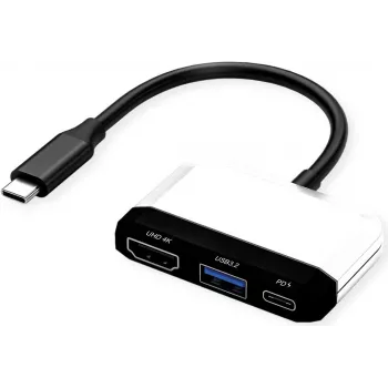 VALUE Display Adapter USB C - HDMI 4K30+ 1x A+ PD - Adapter - Digital/Data (12.99.3199)