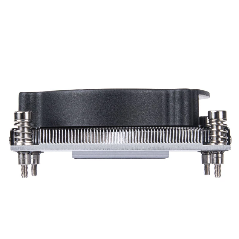Processor air cooler SILVERSTONE SST-XE01-1700A — 8 cm fan, 1000–5500 RPM, dual ball bearing, black