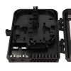 Extralink Eliza V2 Fiber Optic Closure, 16 Splices, Black, Mid-Span
