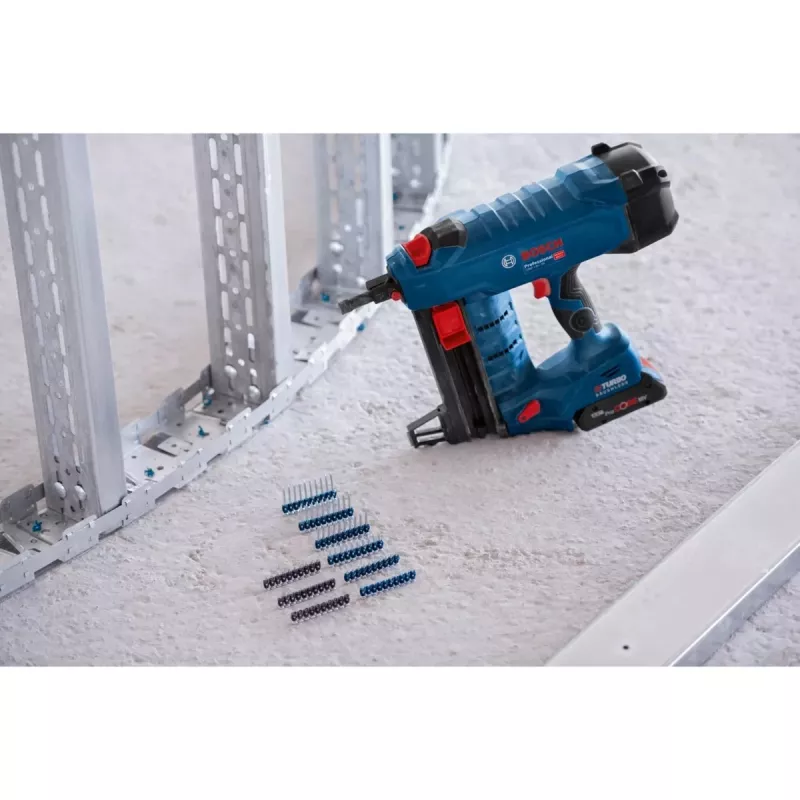 Strip head nails Bosch Round Head NM-19, 19 mm steel nails for cordless concrete nailer