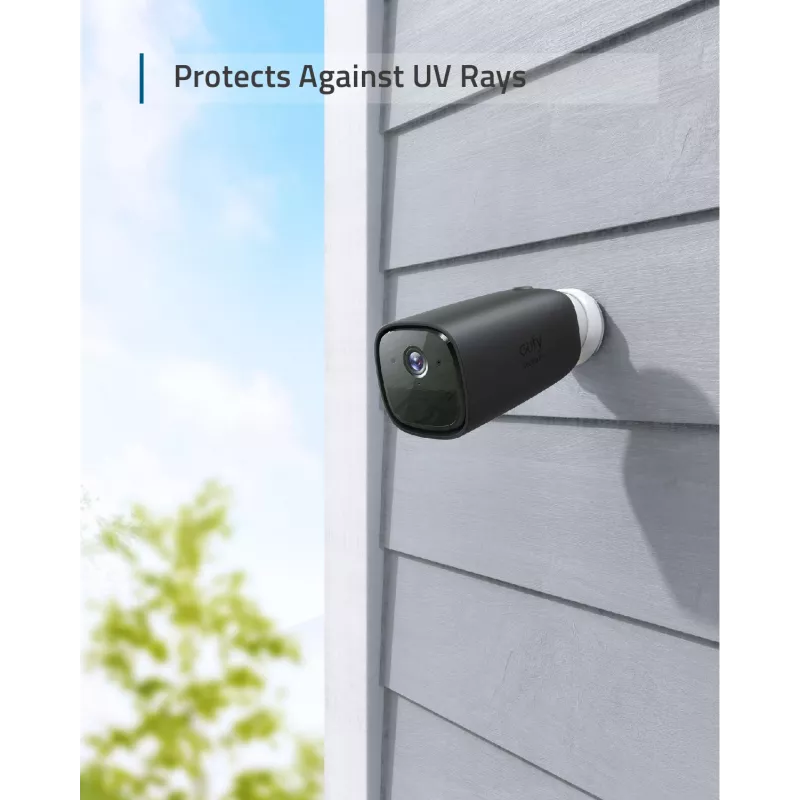 Cover Eufy T8711111 Outdoor Black 2 pcs
