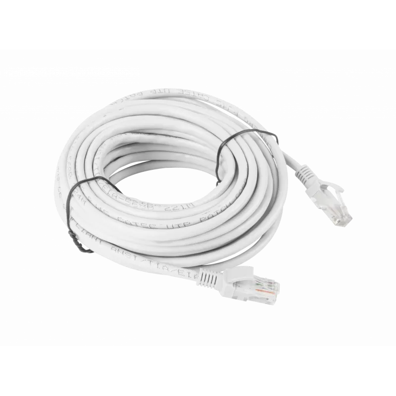 Networking cable LANBERG PCU6-10CC-1000-S RJ-45 Cat6, U/UTP shielded, 10 m, Grey