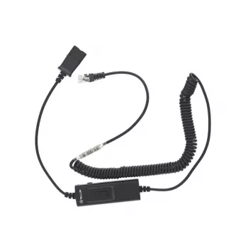 Adapter cable Tellur QD to RJ11 2.95 m Black — audio/telephone connector