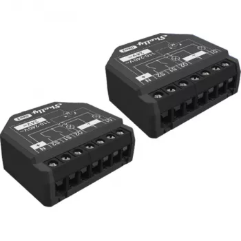 Smart switch Shelly 2PM Gen3 Black 2P Wireless 110-240V