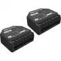 Smart switch Shelly 2PM Gen3 Black 2P Wireless 110-240V