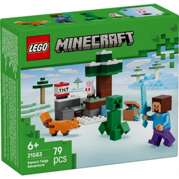 LEGO MINECRAFT 21583 Steve's Taiga Adventure