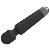 Clitoral Massager Erolab Wand-M Black — rechargeable, waterproof