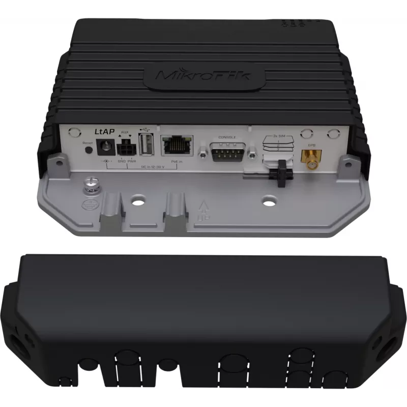 Router MikroTik LtAP LTE7 Kit LtAP-2HnD&R11e-LTE7 — 802.11n, Gigabit Ethernet, 1x LAN, MU-MIMO