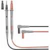 Test lead set Voltcraft MS-4P — 1.20 m, black/red insulated leads