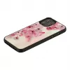 Protective phone case iKins for Apple iPhone 12 / 12 Pro — cherry blossom design