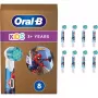 Oral-B Kids Spiderman replacement brush heads, white, 8 pcs