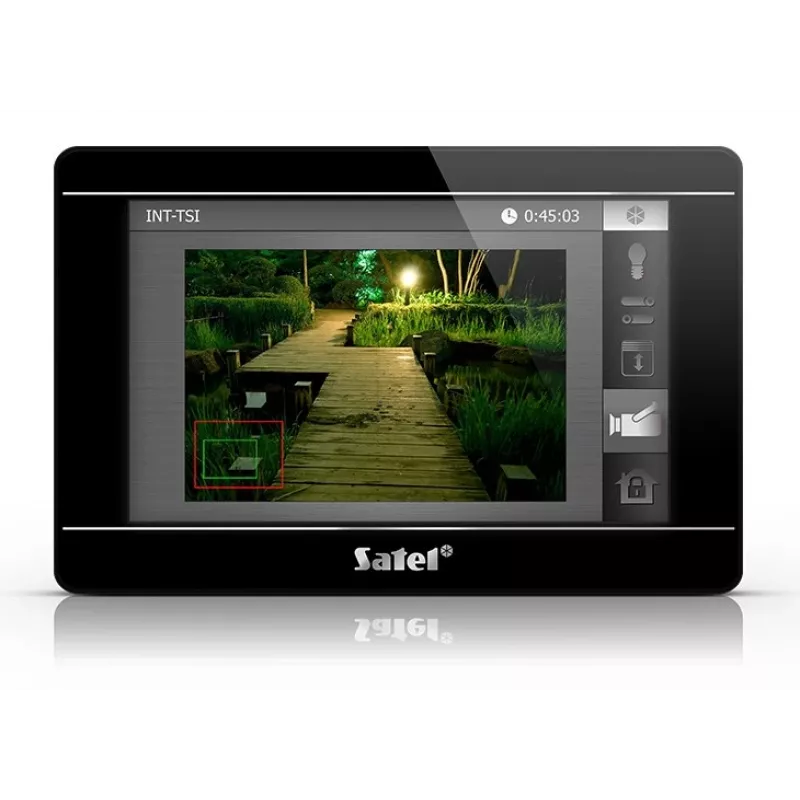 Touchscreen keypad SATEL INT-TSI-B 7-inch LCD wall-mounted control panel for security systems