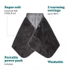 HoMedics Cordless Warming Shawl HCM-SWL100 — rechargeable wearable heater, cordless shawl for shoulders and back