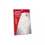 Self-adhesive label Kores L105148.25 Rectangle Permanent White