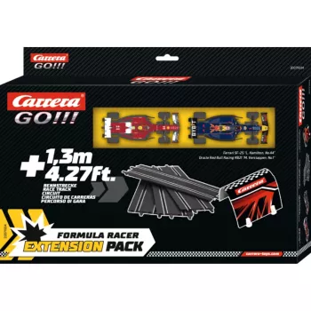 Slot car racetrack extension CARRERA GO!!! Formula Racer - additional track set for expanding GO!!! layout